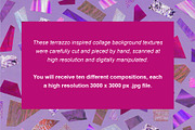 Terrazzo Collage Texture Pack, a Texture Graphic by maggiereuter (Thumbnail 7 of 9)