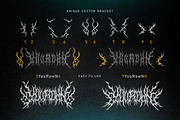 Mad Revenge | Metal Font, a Blackletter Font by WingBuk (Thumbnail 10 of 12)