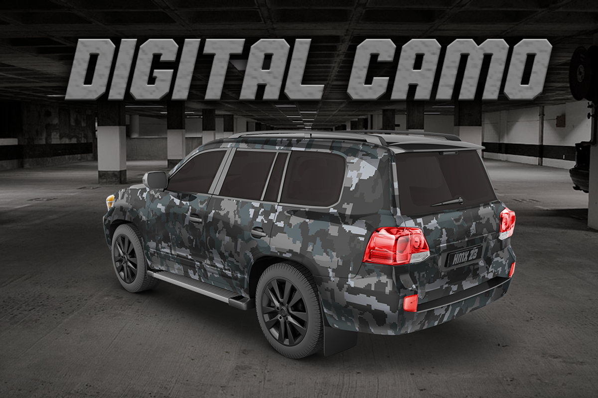 Digital ACU Camo | Vector