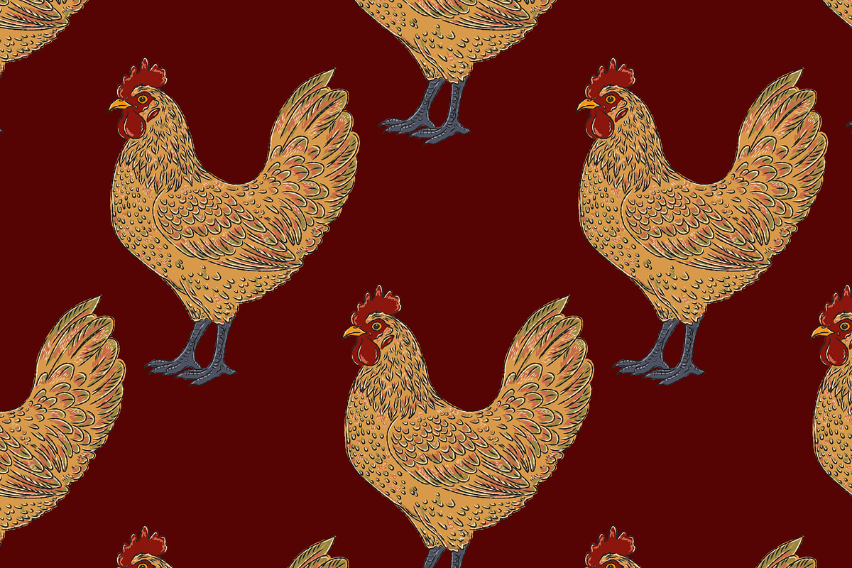 8 patterns Farmhouse set, a Pattern Graphic by NayaChu (Photo 14 of 20)