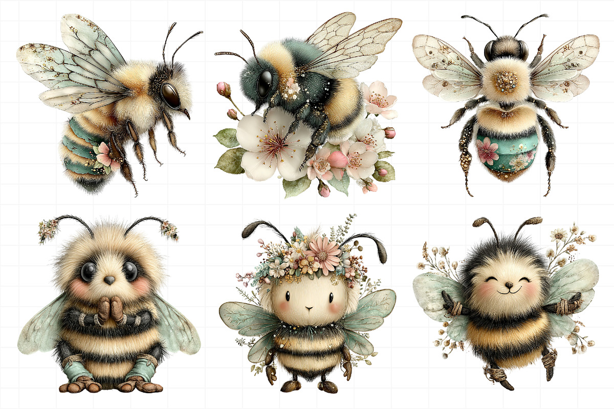 Creation Bee Clipart, an Illustration by Daily.Designs (Photo 6 of 8)
