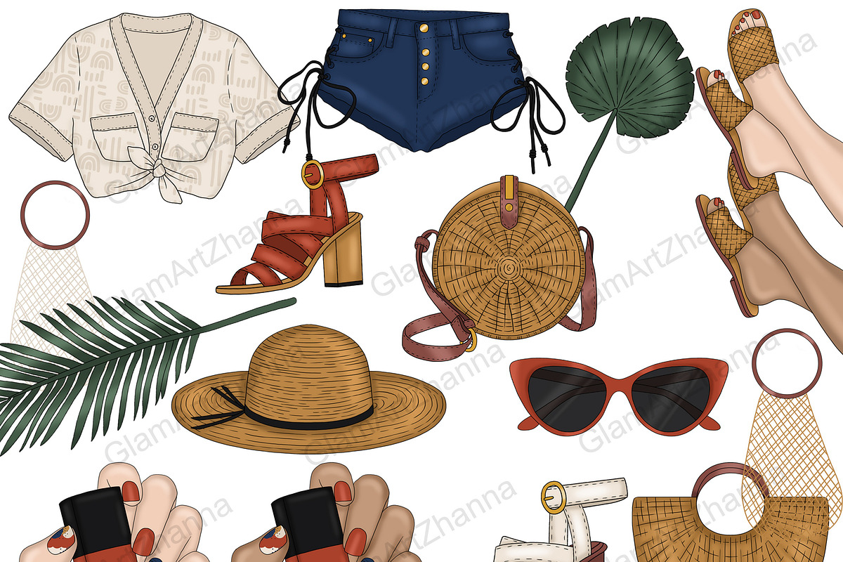 Natural Clipart, a Seasonal Illustration by GlamArtZhanna (Photo 2 of 3)