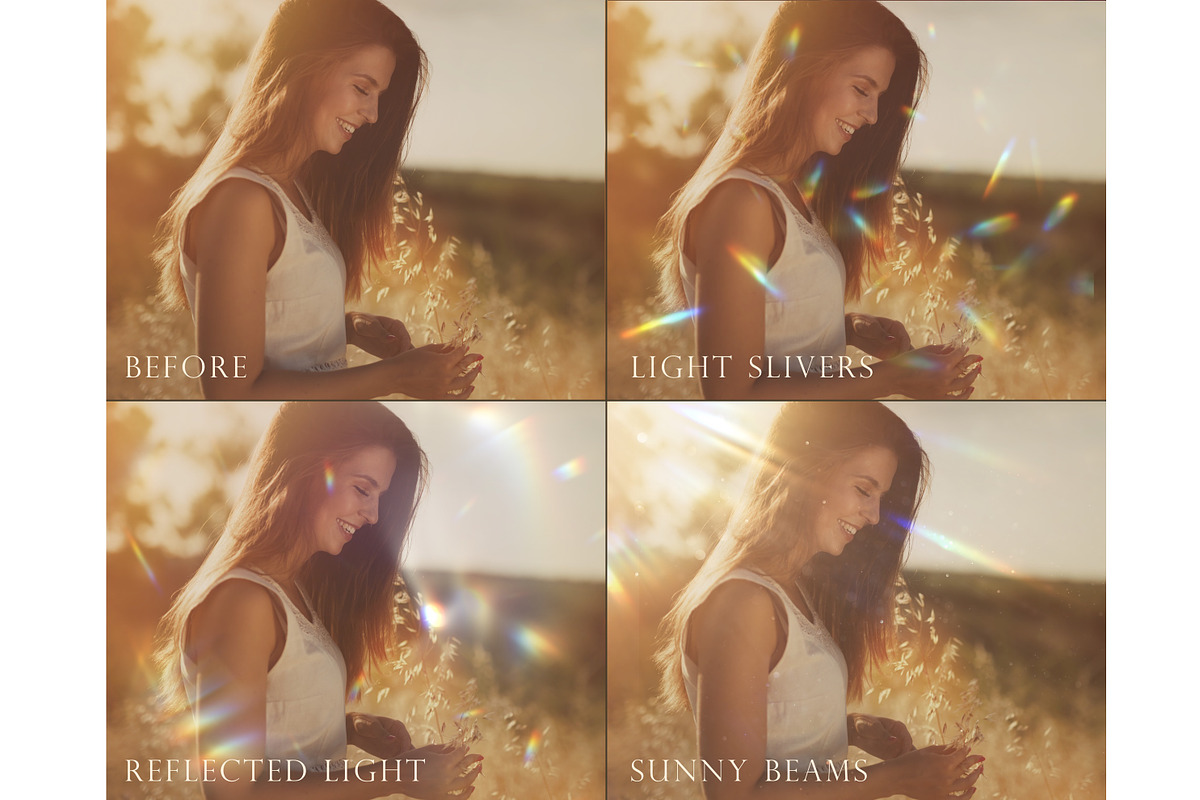 Prism crystal light leak overlays, an Object Graphic by Paper Farms (Photo 3 of 7)