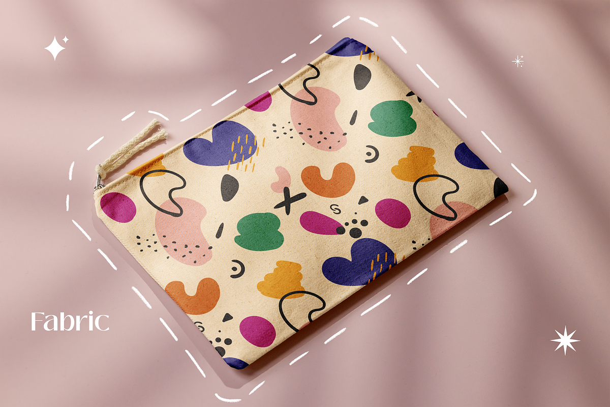 Abstract shape seamless pattern, a Pattern Graphic by Sigelt (Photo 5 of 7)