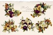 Ethereal Autumn Floral Bouquets, an Illustration by Eclectic Anthology (Thumbnail 5 of 12)