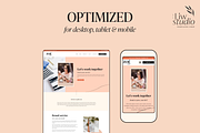Feminine WordPress Theme Elementor, a WordPress Template by Liw studio (Thumbnail 8 of 8)