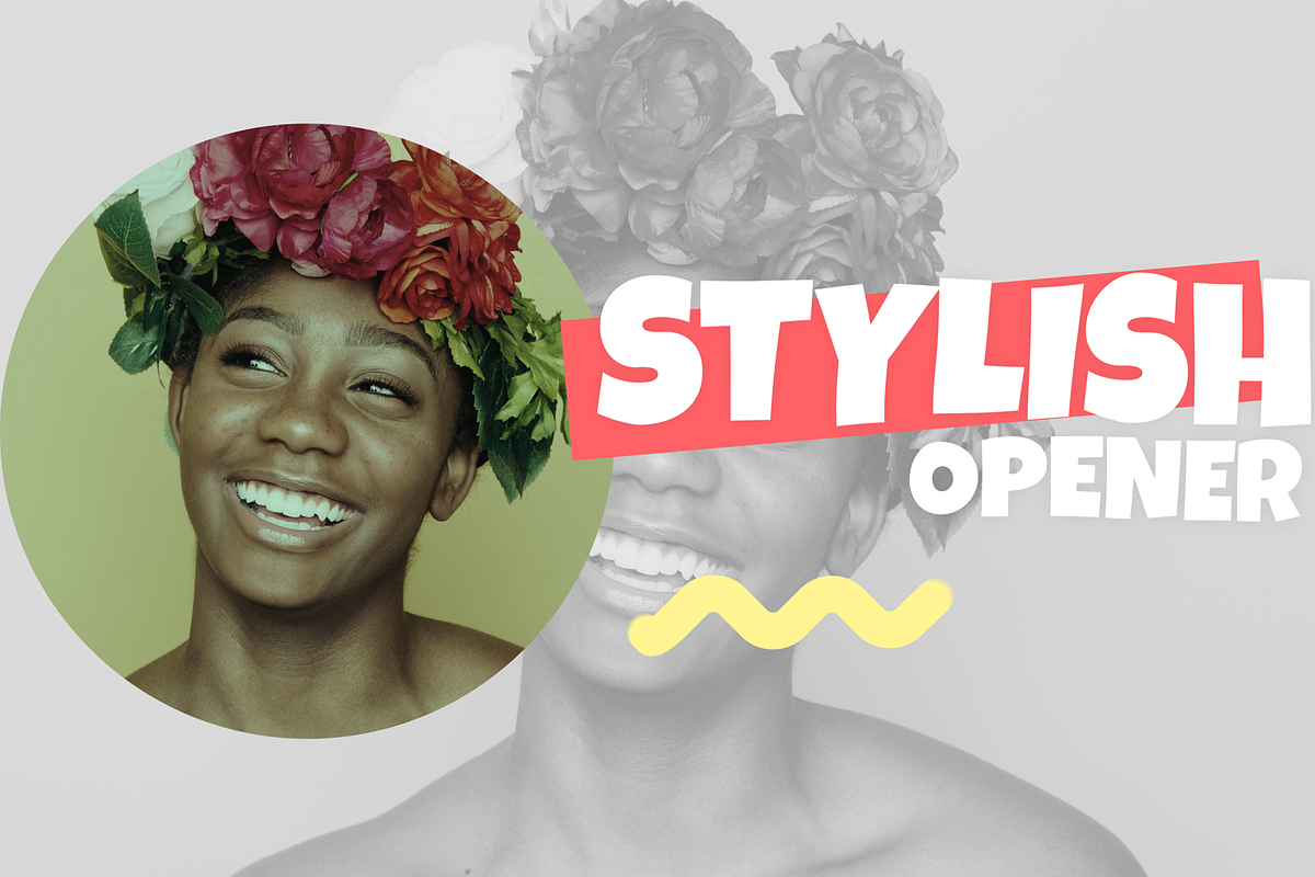 Colorful Modern Opener, a Templates & Theme by Motion Imperia (Photo 1 of 2)