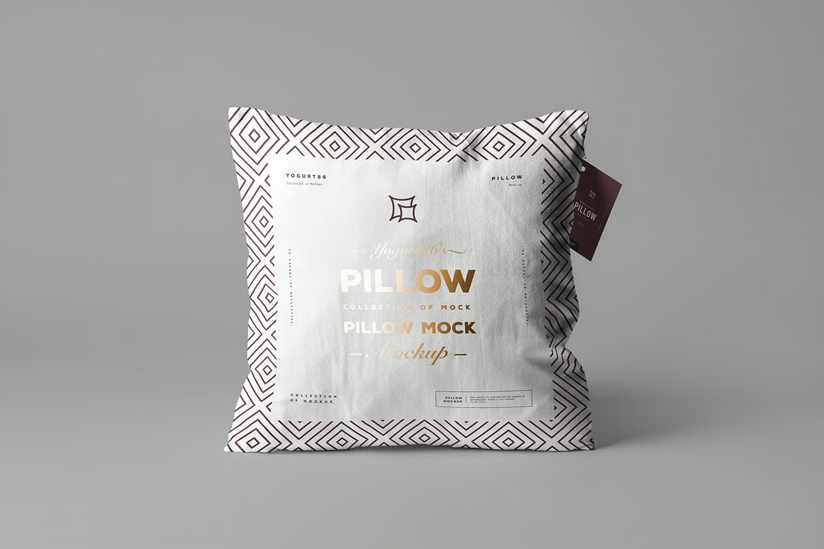 Pillow Mock-up, a Product Mockup by zippypixelstudio (Photo 10 of 15)