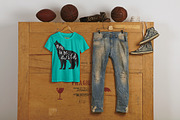 T-shirt Mockup, a Shirt Mockup by Mock-up Store (Thumbnail 2 of 5)