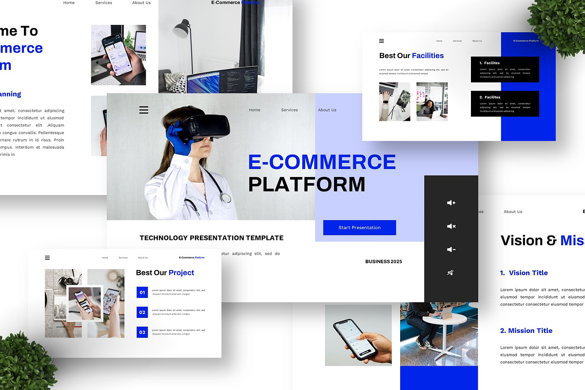 E-Commerce Platfrom - Technology PPT preview 3