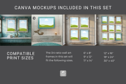 Coastal Beach House Wall Art Mockup, a Household Mockup by Mockup Scene (Thumbnail 5 of 11)