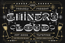 Shinery Loud Typeface