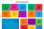 Big Comic Elements Set, a Texture Illustration by mejorana (Thumbnail 4 of 5)