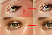 Eyelash/Eyebrow Brushes, a Brush Add-On by vurdembrushes (Thumbnail 3 of 3)