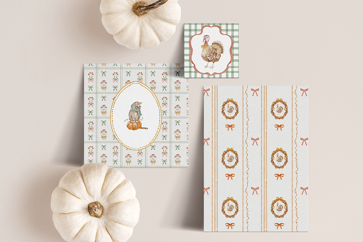 Grandmillenial thanksgiving autumn, an Object Graphic by Grace Noboa Illustrations (Photo 17 of 20)