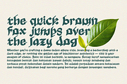 Tomant Blackletter Font, a Blackletter Font by Erifqizefont (Thumbnail 4 of 10)