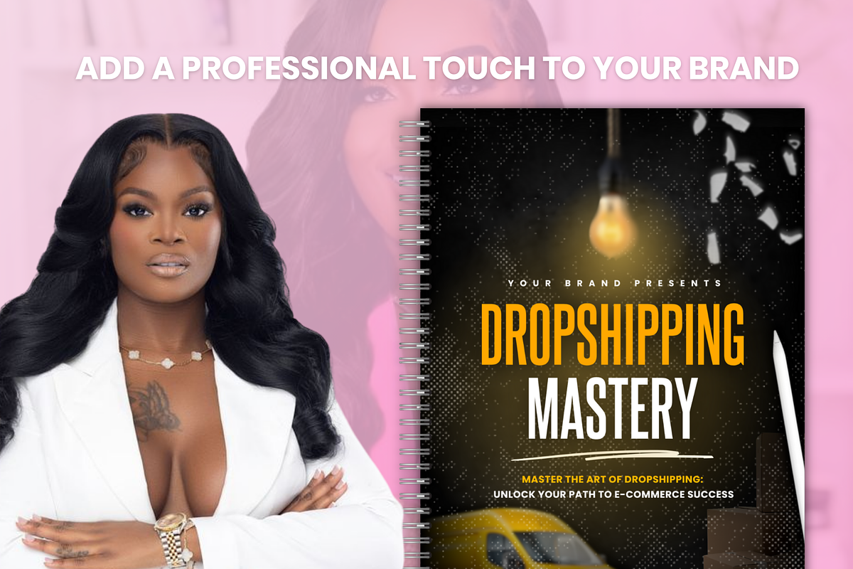 PLR Dropshipping E Book Template MRR, a Marketing Template by Lux Logo Studios (Photo 3 of 5)