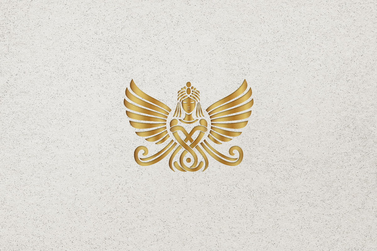Luxury Winged Goddess Logo, a Branding & Logo Template by Luxury Logos (Photo 4 of 4)