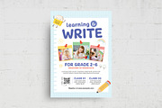 Children Writing Education Flyer, a Flyer Template by BrandPacks (Thumbnail 6 of 6)