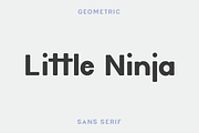 Little Ninja Font, a Sans Serif Font by Sasha Hickson (Thumbnail 1 of 8)