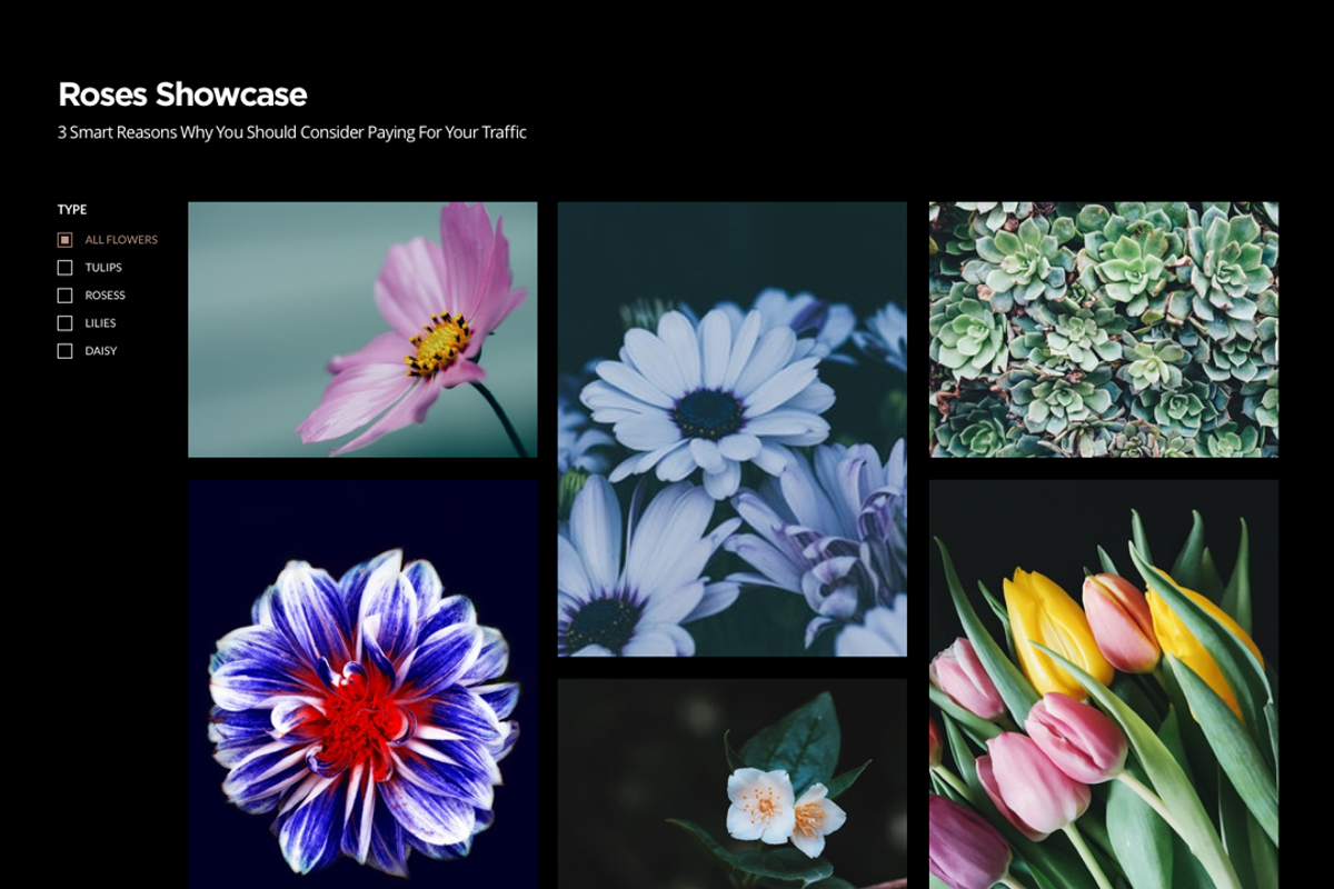 10 Light/Dark Portfolio Web Template, a Websites & App Template by CreativesCastle (Photo 4 of 5)