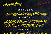 Hardest Style Brush, a Script Font by Putra Khan (Thumbnail 13 of 13)