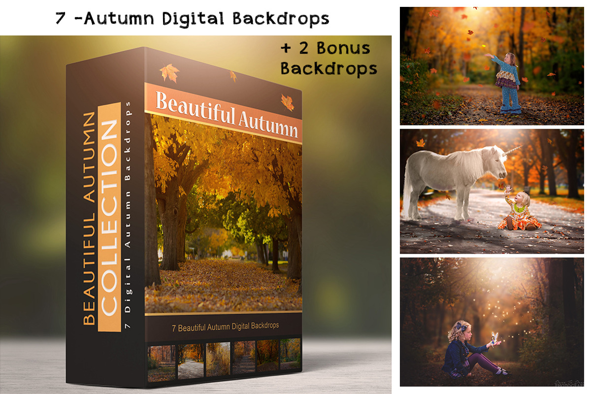 Autumn Backdrops - 7 Digital