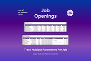 Job Applicant Tracker - Excel, an App Template by Ardent Workshop (Thumbnail 2 of 6)