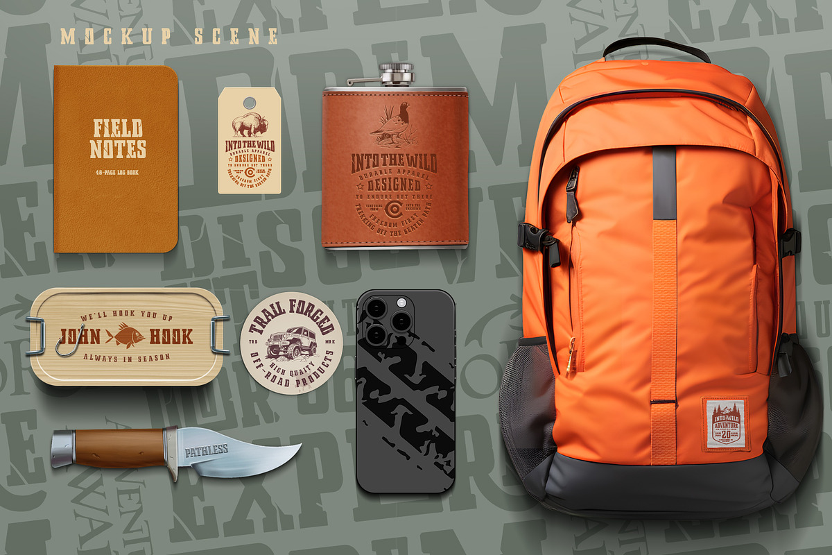 Off Road Branding Toolkit, a Branding & Logo Template by vatesdesign (Photo 7 of 7)