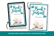 Book Journal - Printable, a Stationery Template by Jennifer Magri Templates (Thumbnail 2 of 8)