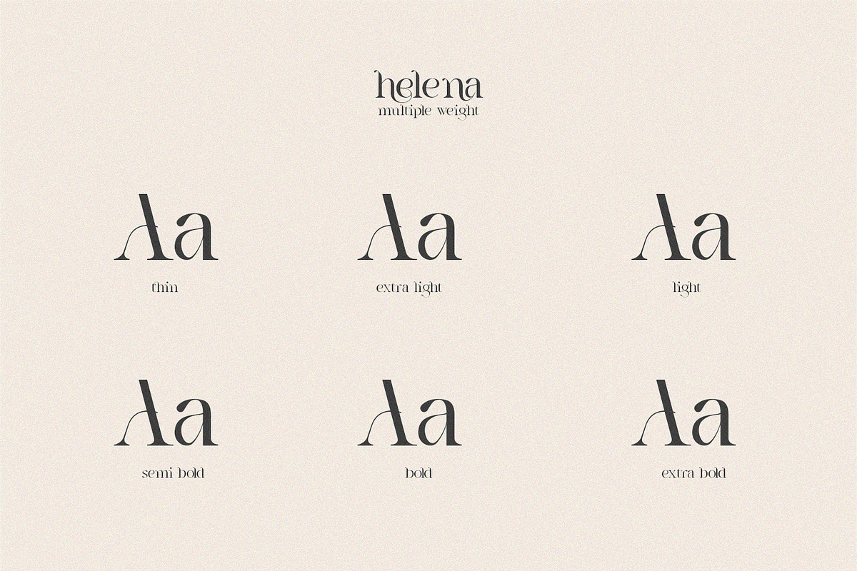 Helena - Modern Ligature Serif