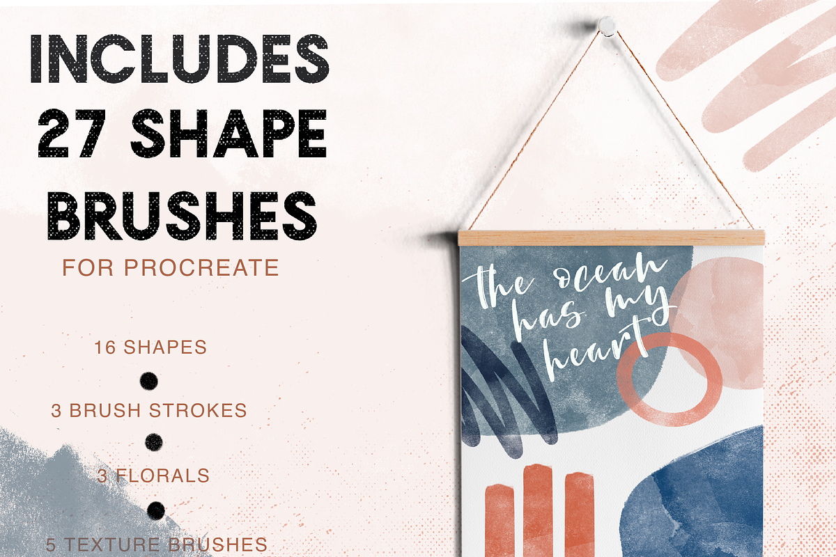LetterPress Brushes for Procreate, a Brush Add-On by OkayAnnie Designs (Photo 10 of 11)
