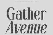 CS Alma Stitched, a Serif Font by Craft Supply Co. (Thumbnail 3 of 8)