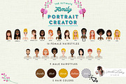 Portrait Creator Family Summer Beach, a Person Illustration by Lauren Lesley Studio (Thumbnail 5 of 15)