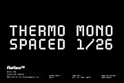 Flatface Thermo Mono, a Sans Serif Font by Flatface (Thumbnail 16 of 16)
