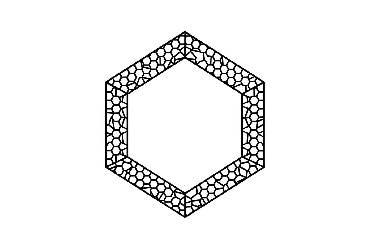 Polygon Frame & Label Bundle, an Illustration by Creativeshirt (Photo 34 of 51)
