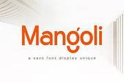 Mangoli, a Sans Serif Font by Gatype (Thumbnail 1 of 10)