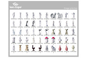 50 Garden Sculptures Photo Overlays, an Architecture Photo by KenScape (Thumbnail 3 of 3)