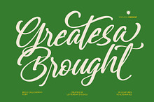 Greatesa Brought Bold Calligraphy