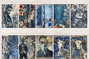 DENIM FANTASY JUNK JOURNAL PAGES, a Person Illustration by Daring Digies (Thumbnail 5 of 8)