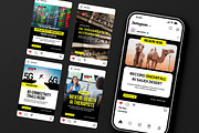 News Headline Social Media - Canva, a Social Media Template by Jiwstudio (Thumbnail 4 of 4)