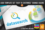 Circuits Data Search Logo Template, a Branding & Logo Template by joyologo (Thumbnail 1 of 3)