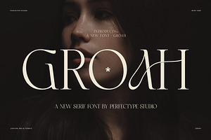 Groah Elegant Contrast Serif Font