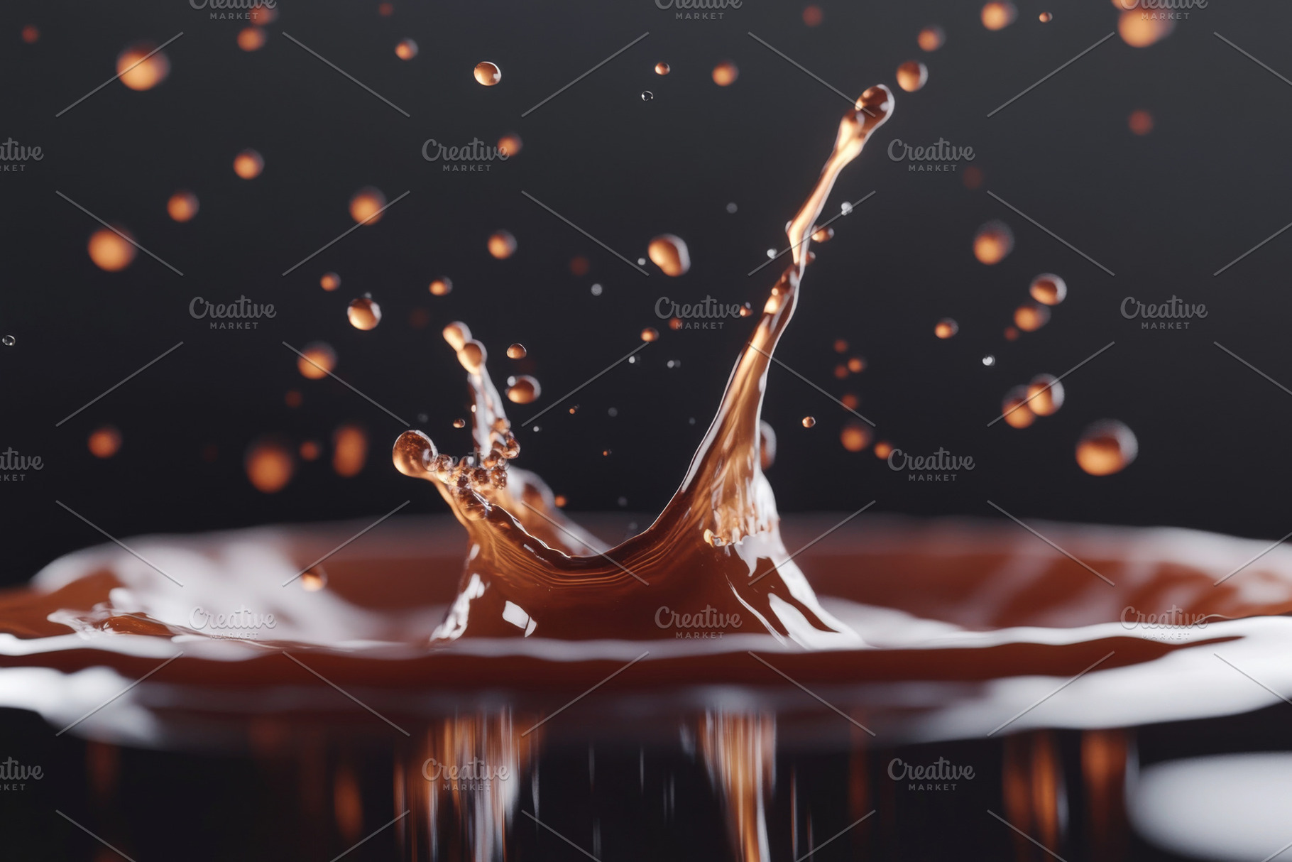 Water splash on black background, hi, a Photo by Dvoevnore photos
