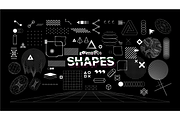 Glitch trendy shapes collection, an Illustration by SergeyBitos (Thumbnail 4 of 6)