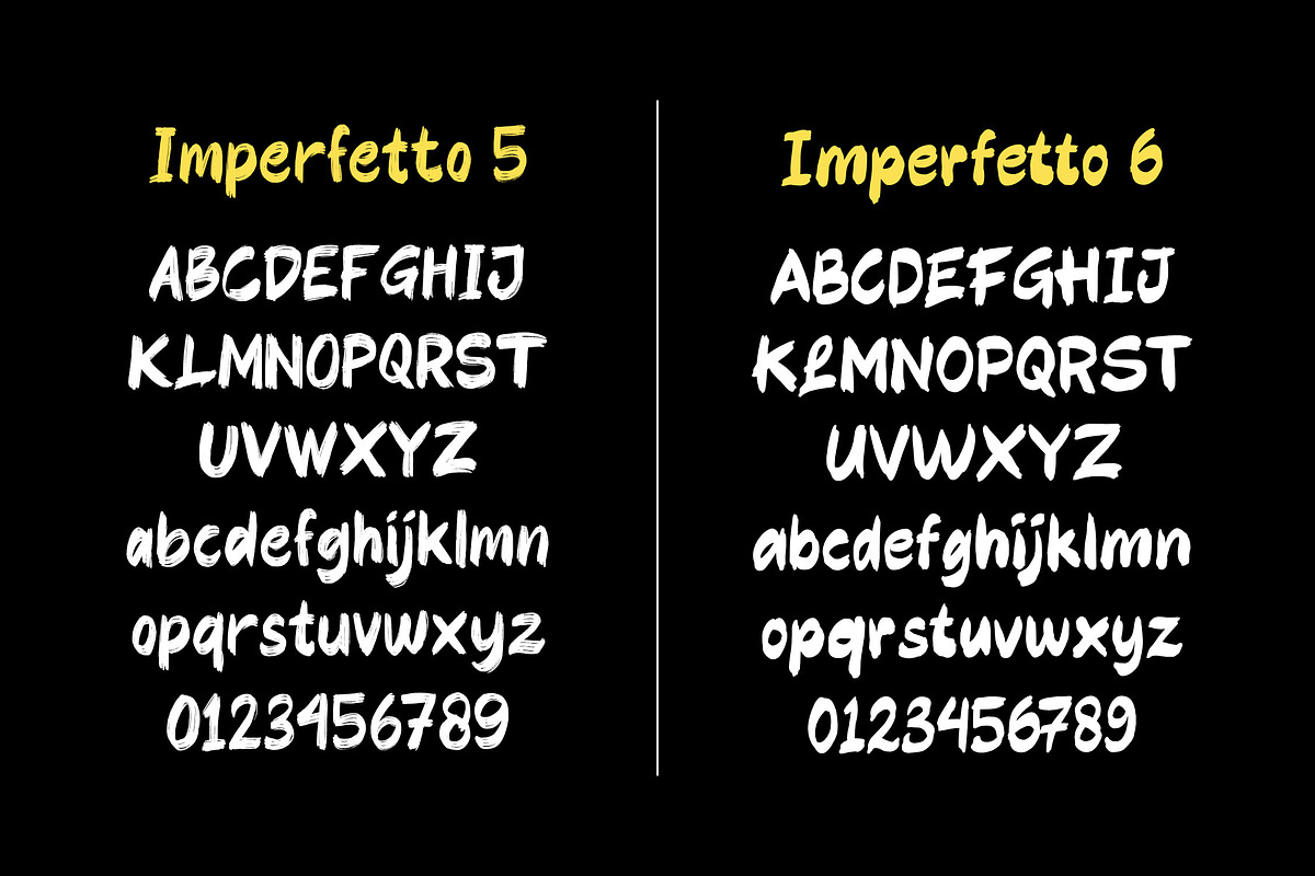 Imperfetto - Scribble Font Family, a Handwritten Font by Grezline Studio (Photo 11 of 12)