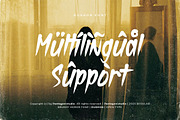 Dughon | Halloween Brush Font, a Handwritten Font by Pentagonistudio (Thumbnail 10 of 10)