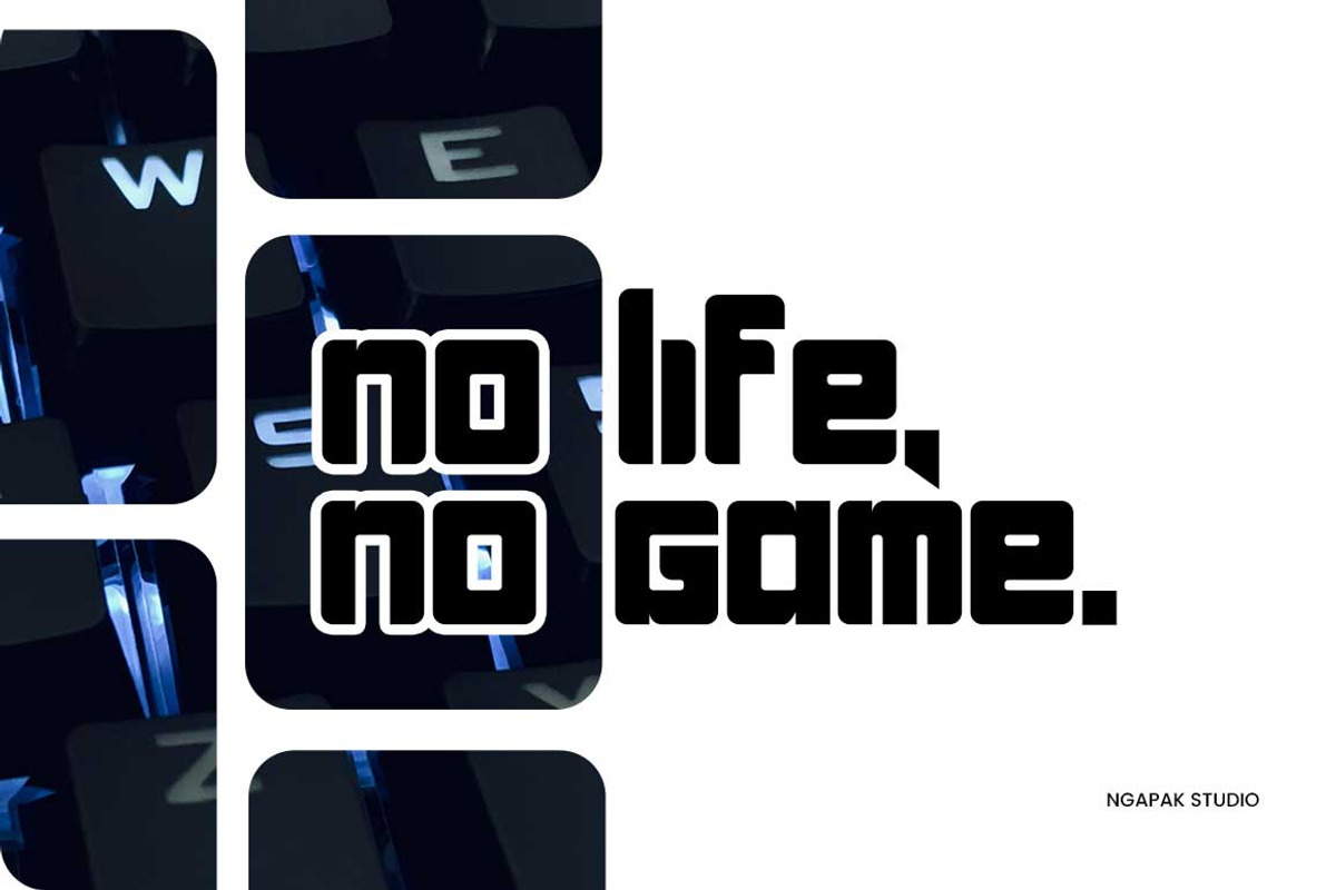 Game Changer | E-Sport Typeface, a Symbol Font by Ngapak Studio (Photo 8 of 9)