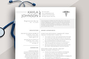 RN resume template, a Resume Template by VictoriousVita (Thumbnail 1 of 8)