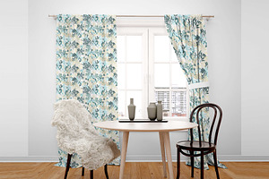flat abstract floral concept, a Pattern Graphic by AAN Seamless Shop